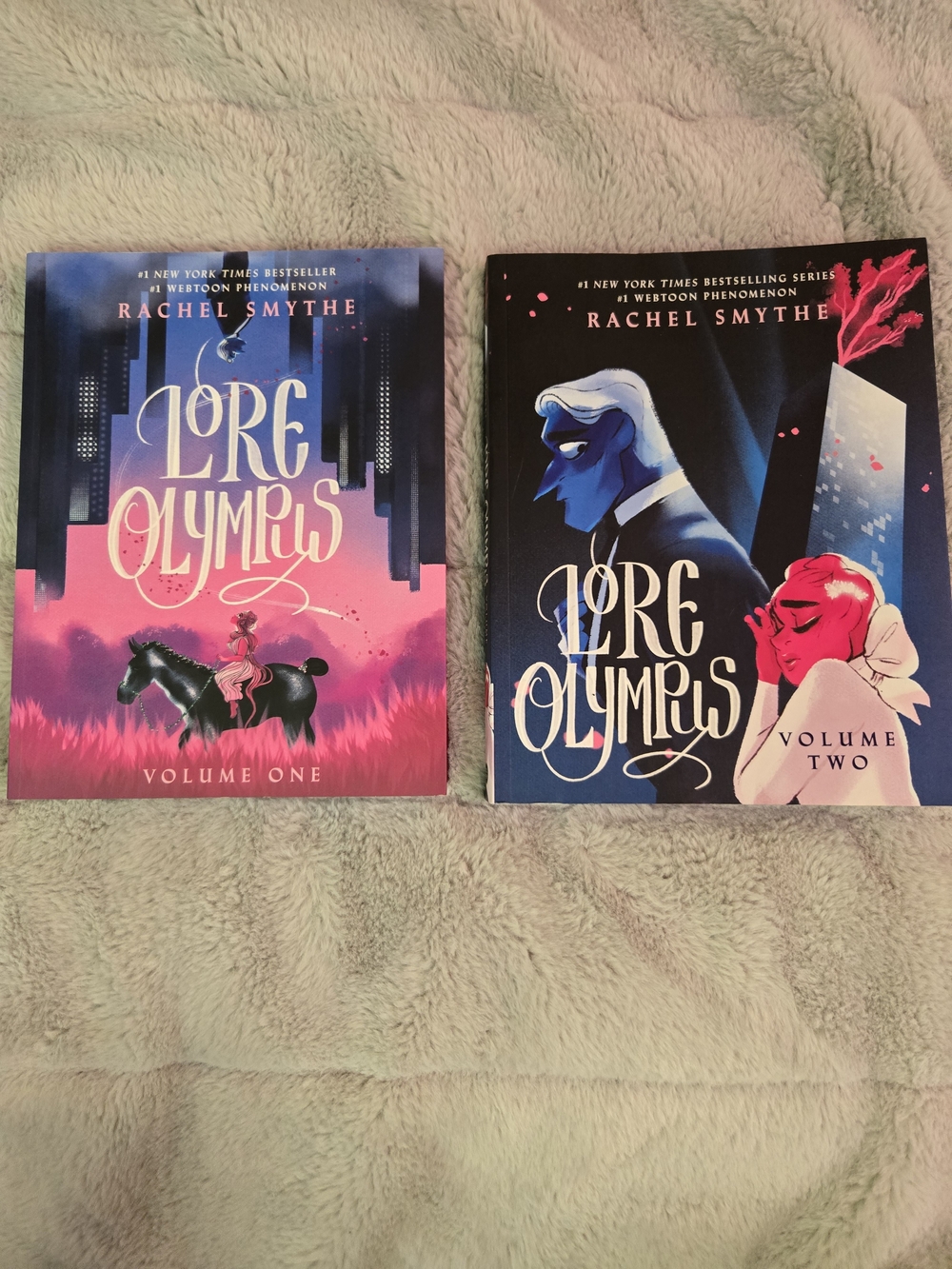 Lore Olympus Volume One & Two Graphic Novel Set